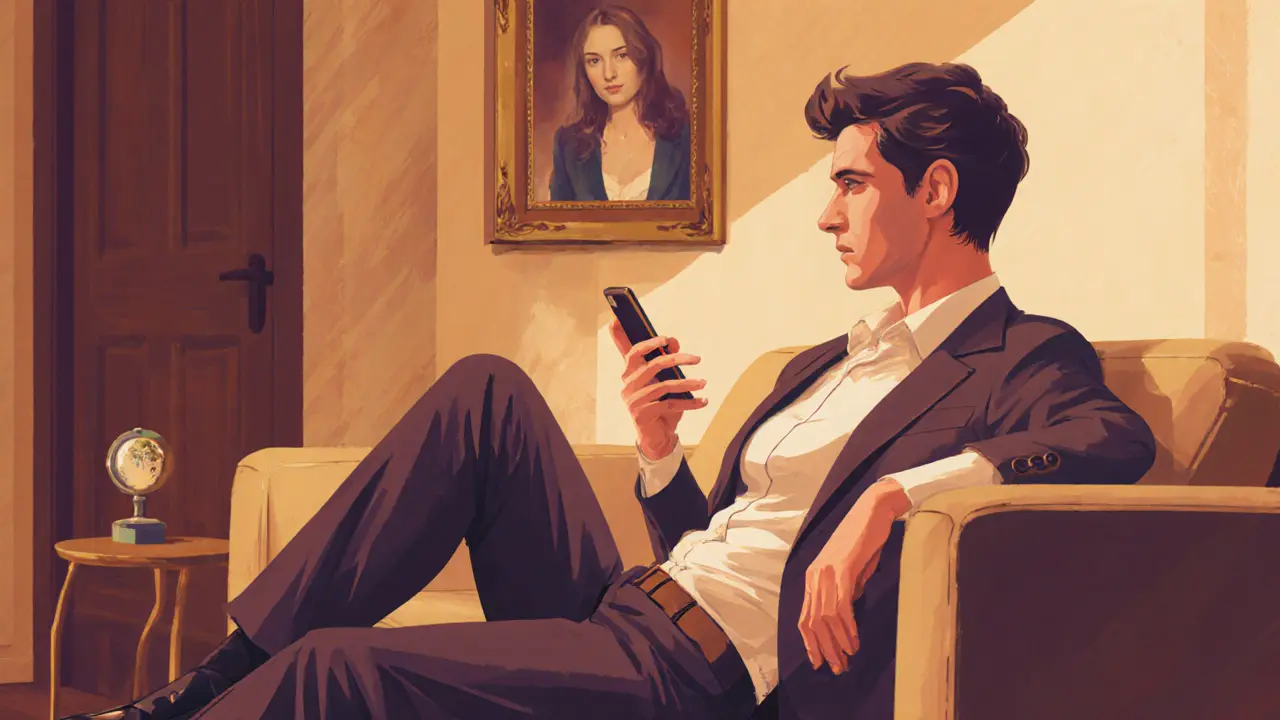 Client sends a thank‑you text after the escort meeting, showing aftercare.